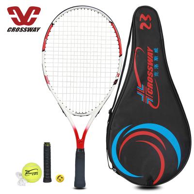 China Kids Tennis Racket Customized Logo 23 Inch Aluminum Professional Custom Tennis Racket Tennis Racquets for sale