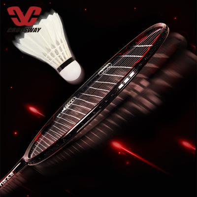 China Best sound original carbon fiber graphite fast speed badminton racket game for sport game for sale