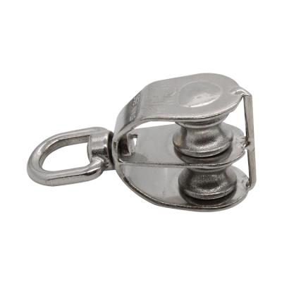 China High Quality Stainless Steel Pulley For Lifting Hooks Rolling Rope Pulleys for sale