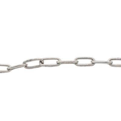 China Security Guard Chain G30 DIN766 Short Link DIN763 Middle Stainless Steel Standard ASTM80 NACM90 JIS AISI316 AISI304 316 Chain Long for sale