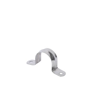 China Clamp Good Quality Aluminum Stainless Steel U Shape Tube Pipe Clip Clamp for sale