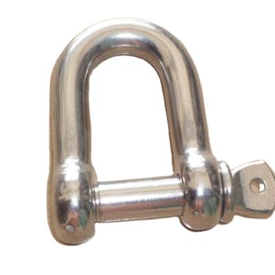 China Top Selling Products Heavy Duty Stainless Steel Big Bow Shackles Heavy Industry for sale