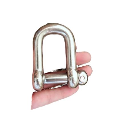 China Heavy Industry Material SS316 Stainless Steel Anchor Bow Rigging European Type Shackle for sale