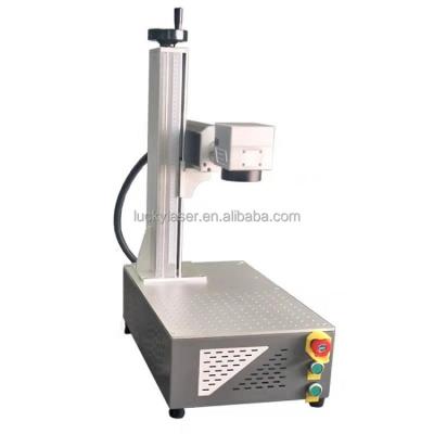 China Deep marking High Quality Portable Small Fiber Laser 20W 30W 50W Max Raycus JPT CNC Desktop Fiber Laser Marking Machine for sale