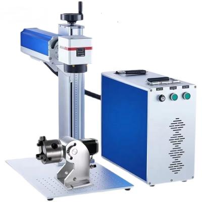 China Deep marking Factory Outlet 50w Desktop Split Portable Fiber Laser Machine For Jewelry Metal MAX Desktop split fiber laser marking machine for sale