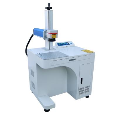 China Automated Loading Makes Wholesale High Quality 20/30/50W Desktop Fiber Laser Marking Machine Laser Engraving Machine Makers Mark Machine for sale