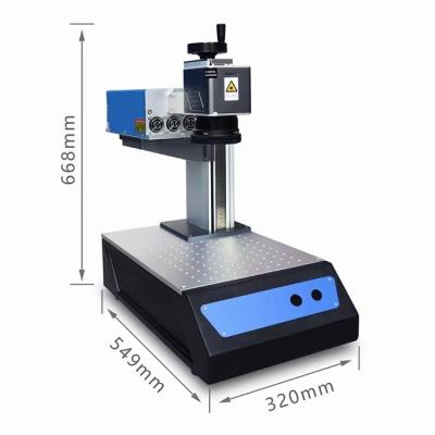 China Automated Loading Chinese Factory Fiber Uv Flying Laser Machine Online Fast Flying Marking Machine For Boxes Mass Production for sale