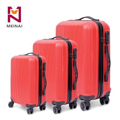 China 2023 Outdoor Wholesale Suitcase Set Men Personality Female Luggage Cabin Rolling PP Luggage Carry On Case for sale