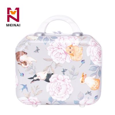 China 2023 New Large Capacity Small Suitcase Beauty Portable Organizer Mini Hard Shell Suitcase For On Go for sale