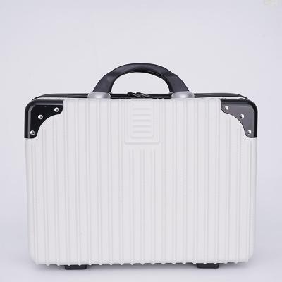 China Large Capacity Fashionable Tough Mini Portable Suitcase Chic Suitcase For Makeup And Electronics Protection for sale