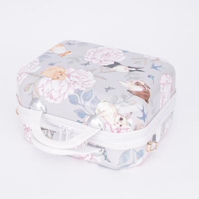 China Large Capacity Luggage Mini Suitcase Gift Box Compact Modern Stylish Tiny Beauty Case For Travel Fashionable for sale