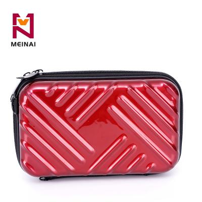 China Large Capacity Cross - Body Mobile Phone Cosmetic Case Make Up Case 7 Inch ABS PC Makeup Bag for sale