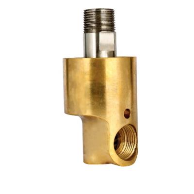 China copper 1 inch duoflow rotary joint fit for ventilating water plastic strapping rotary joint pp pet machine for sale