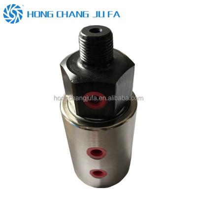 China High Pressure Carbon Steel 2 Passages Rotary Union Multi Channel Air Rotary Union For Oil Fluid for sale