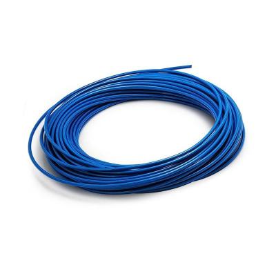 China 1 meter -3an an3 a thread 3 3/8-24unf ptfe brake hose vapor hose with blue pvc coat/ for sale