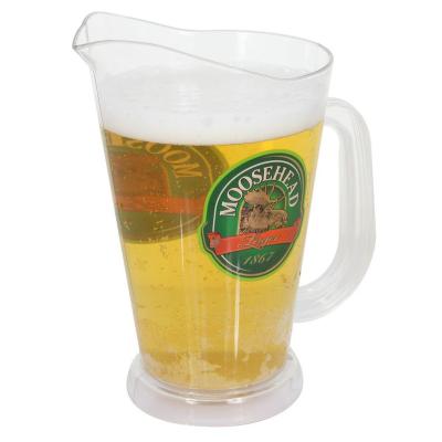 China BPA Food Grade Viable Free Plastic Clear Pitcher Plastic Beer Jug For Bar Water Pitcher Household Jug for sale