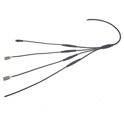 China Automotive Y Type Male Female Electrical Plug IP65 Wire To Waterproof Cable Connector for sale