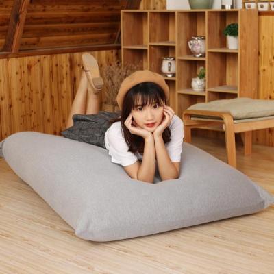 China 2019 Bean Bag Chair Large Rectangle Indoor Lazy Expandable Bed Pillow Bean Bag Chair Sofa Chair for sale