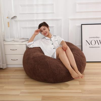 China Portable pear shape tear drop beanbag recliner, berber fleece beanbags, packaging bags for dried beans for sale