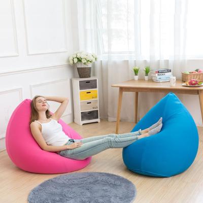 China Wholesale Yiwu visi bean bag sofa bean bag chair super comfortable classic soft bean bag chair cover stretch for sale