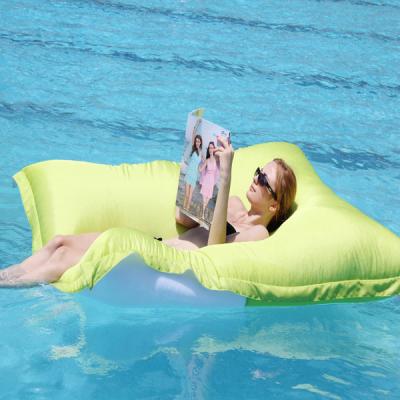 China Outdoor Floating Lazy Bean Bag Chair Boy Bean Bag Chairs Bed for sale