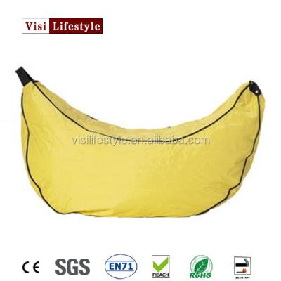 China Visi portable 2015 new banana shape bean bag chairs, gaming bean bag chair recliner, kids bean bag chair for sale