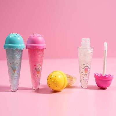 China Childrens Hypoallergenic Essence Glitter Lip Gloss Long Term Moisture Lip Gloss for sale