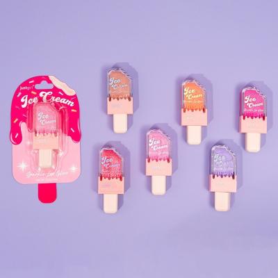 China OEM Irresistible Charm Ice Cream Shaped Lip Gloss Essence Cosmetics Lip Gloss 6ml for sale