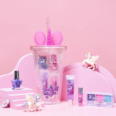 China Justgirl Lovely Plastic Daily Makeup Set For Kids In Various Colors And Safe Formulation for sale