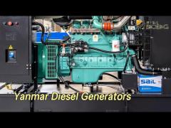 Silent Yanmar Diesel Generators 10kw 3 Phase GB / T2820 Standard IP55