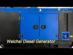 Engine Weichai Diesel Generator 20kw Enclosed IP55 CE Certified