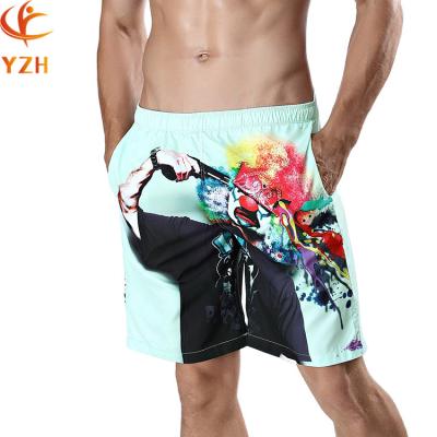 China breathable 3d printed sublimation board shorts surf shorts mens board shorts for sale