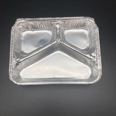 China Eco - Friendly Food Grade Aluminum Foil Container 450ml for sale