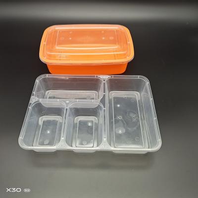 China YB Microwavable Plastic Hot Food Take Out Container for sale