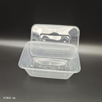 China Bento 500ml Microwavable Microwavable Disposable Food Containers for sale