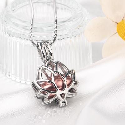 China Coral Pet Stainless Steel Style Pet Cremation Ashes Urn Necklace Pendant Pet Mini Pet Urn Keepsake American Cat Dog Pet Cremation Ashes Urn Necklace Pet Memorial for sale