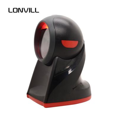 China Factory Price Android Payment Barcode Reader Desktop 2d Code Fast Scanning Omnidirectional Barcode Scanner for sale