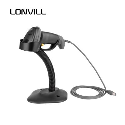 China Wholesale Durable Low Power 640*480 CMOS 2d Handle Code Scanner USB Wired 4mil Barcode Scanner With A4 POS for sale