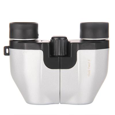 China Hunting Paul Binoculars High Definition High Power Silver Hot Sale 10x22 Shooting Training Portable Hunting Binoculars for sale