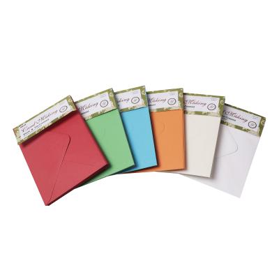 China China 20100 Custom Printed Colorful Blank Greeting Paper Envelope 105*149mm 10 Packs for sale