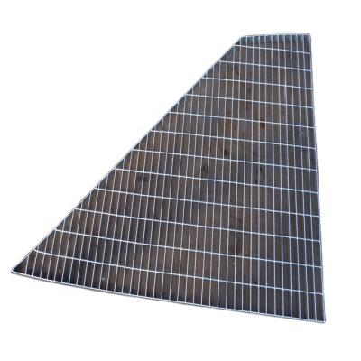 China Minimalist High Quality Metal Bar Safety Steel Grating Step With 7/16