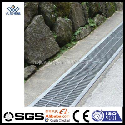 China China Hebei jiuwang Steel Material ISO9001Steel Galvanized Sewer Water Cover Grating for sale