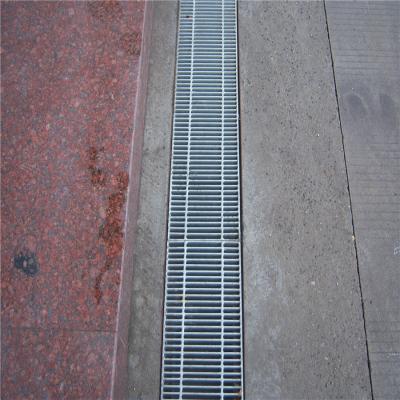 China Ditch Drain Grate Low Carbon Steel Cover / Drainage Grate Steel Cover for sale