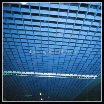 China Hang ceiling steel grid for trade show, railway stations, docks, airports ceiling for sale