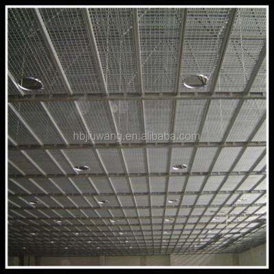 China Steel galvanized steel gratings used for GATEWAY grating project--2014 hot sale steel grating ceiling for sale