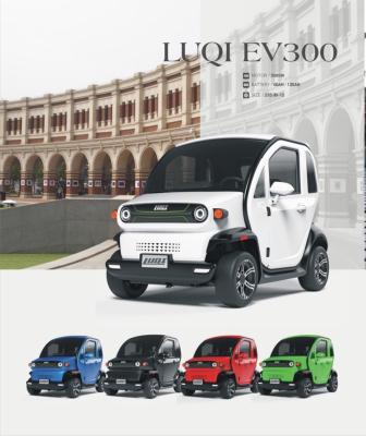 China Luqi MINI CAR Four Wheels Unisex Mobility Electric Car With Large Battery Capacity for sale