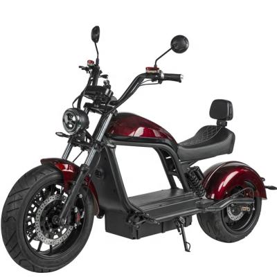 China LUQI EEC Coc 2000W Unisex Powerful Mobility Motorcycle Europe Warehouse Citycoco Electric Scooters for sale