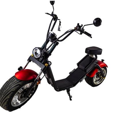 China 2019 new design fast electric scooter 1200W 2000W motorcycle with 12inch high quality for sale