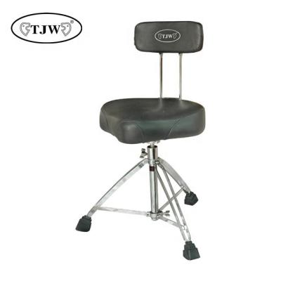 China Stable /durable /detachable/contractile Drum Accessories GD-6 Professional Drum Throne With Backrest for sale