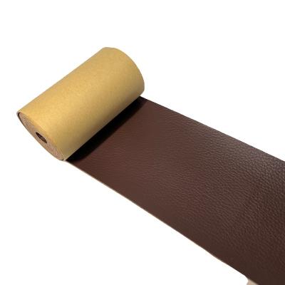 China Stain Resistant Leather Patch 2.4*15 Inch Leather Repair Tape Adhesive For Sofas Car Seats First Aid Self Adhesive Patch Leather for sale